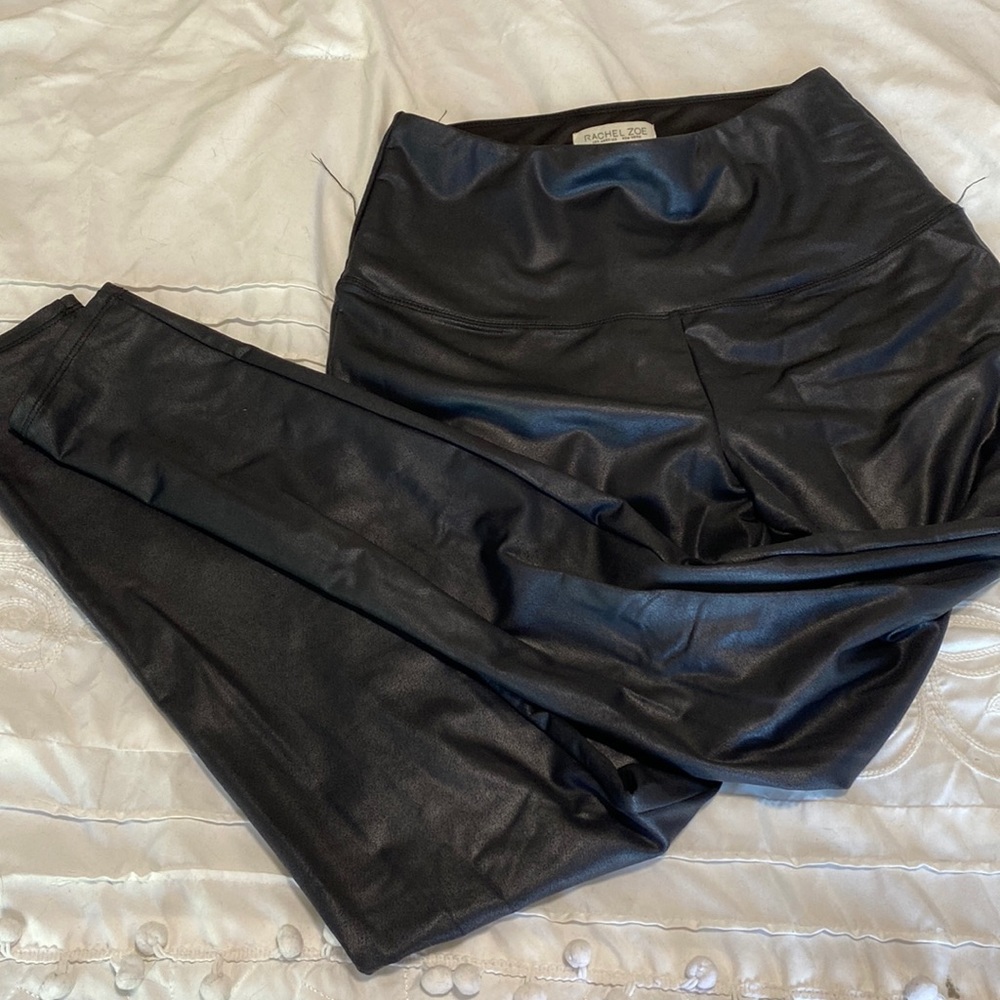 Rachel Zoe leather leggings